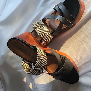 Lucky Brand platform wedge size 8.5